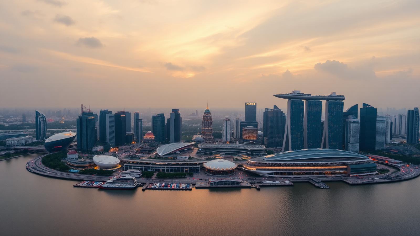 Singapore skyline